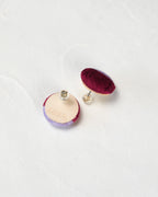 檜皮色の重　ピアス