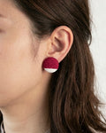 牡丹の重　イヤリング