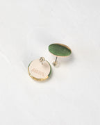 濃茶　ピアス